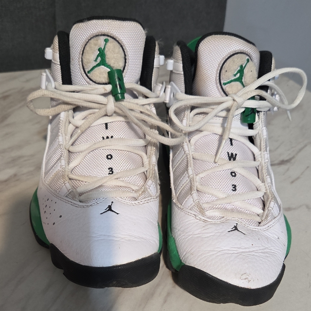 Jordan 6 Rings Size 9 Mens "Lucky Green" - Picture 2 of 7
